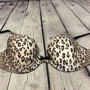 🐆 Victoria’s Secret Leopard Print Demi Bra